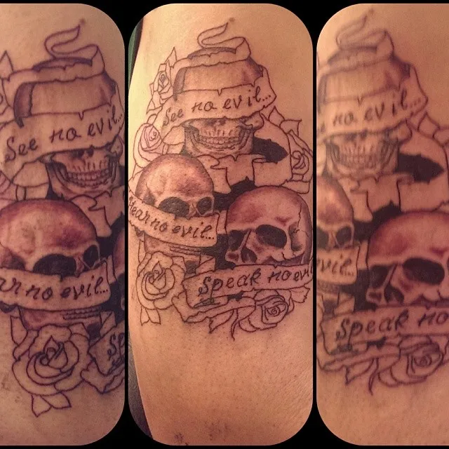 Tattoo by TJ Cornelius at Fallen Raven Tattoo Studio