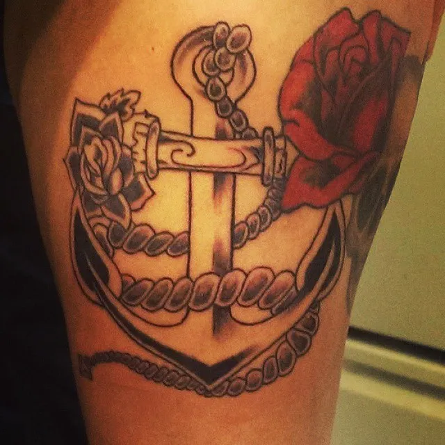 Tattoo by TJ Cornelius at Fallen Raven Tattoo Studio