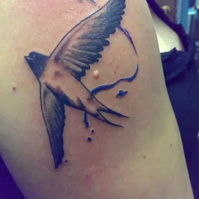 Tattoo by TJ Cornelius at Fallen Raven Tattoo Studio