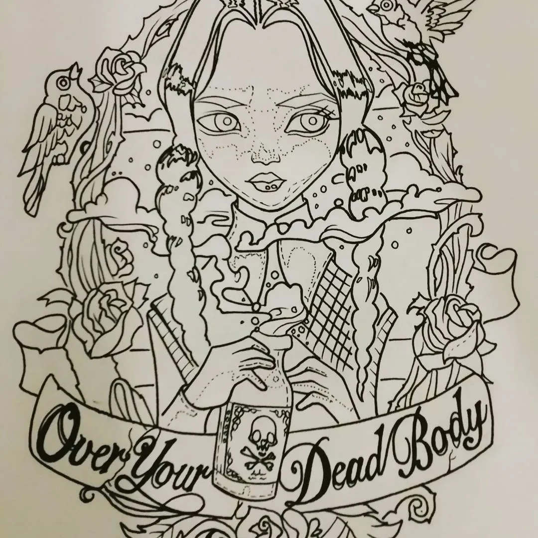 Tattoo by TJ Cornelius at Fallen Raven Tattoo Studio