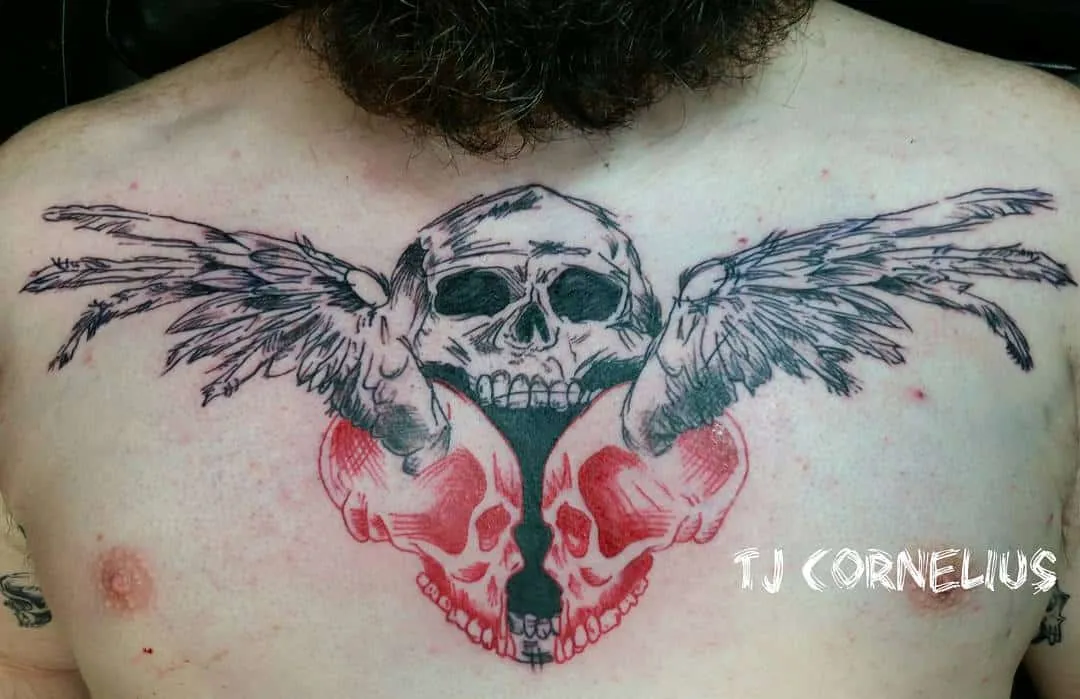 Tattoo by TJ Cornelius at Fallen Raven Tattoo Studio