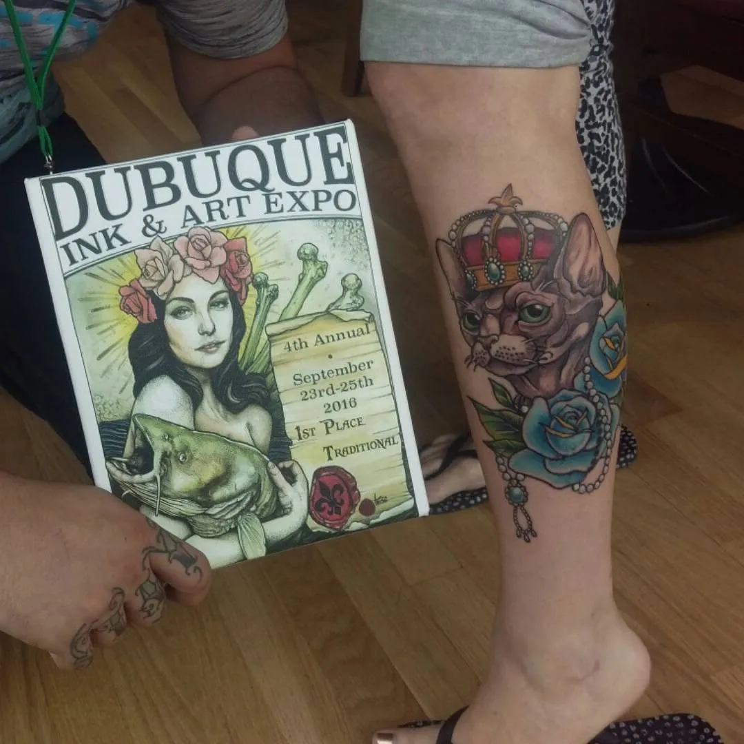 Tattoo by TJ Cornelius at Fallen Raven Tattoo Studio