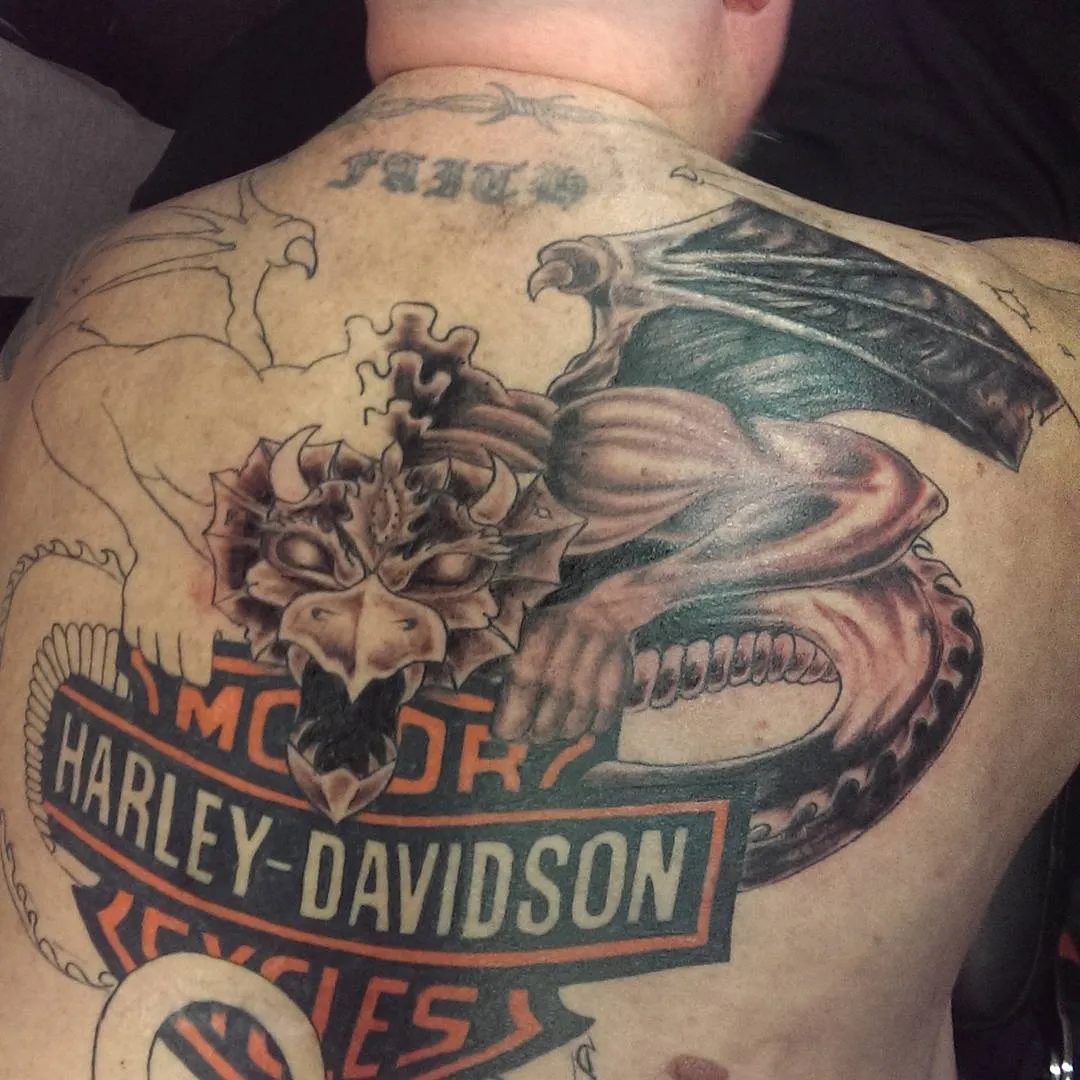 Tattoo by TJ Cornelius at Fallen Raven Tattoo Studio