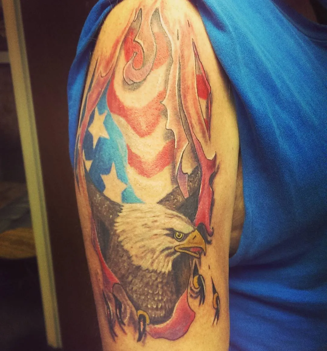 Tattoo by TJ Cornelius at Fallen Raven Tattoo Studio