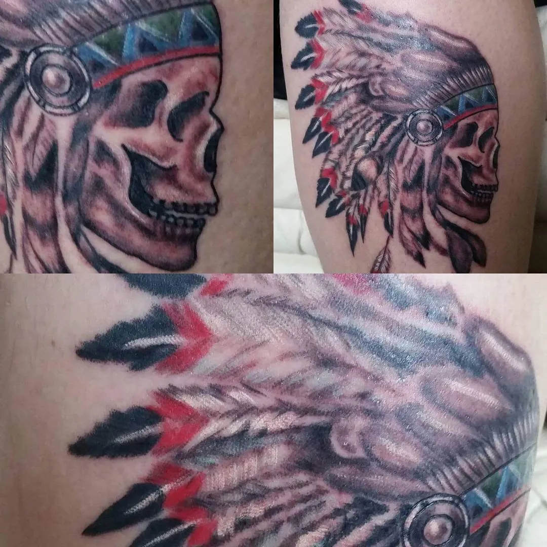 Tattoo by TJ Cornelius at Fallen Raven Tattoo Studio