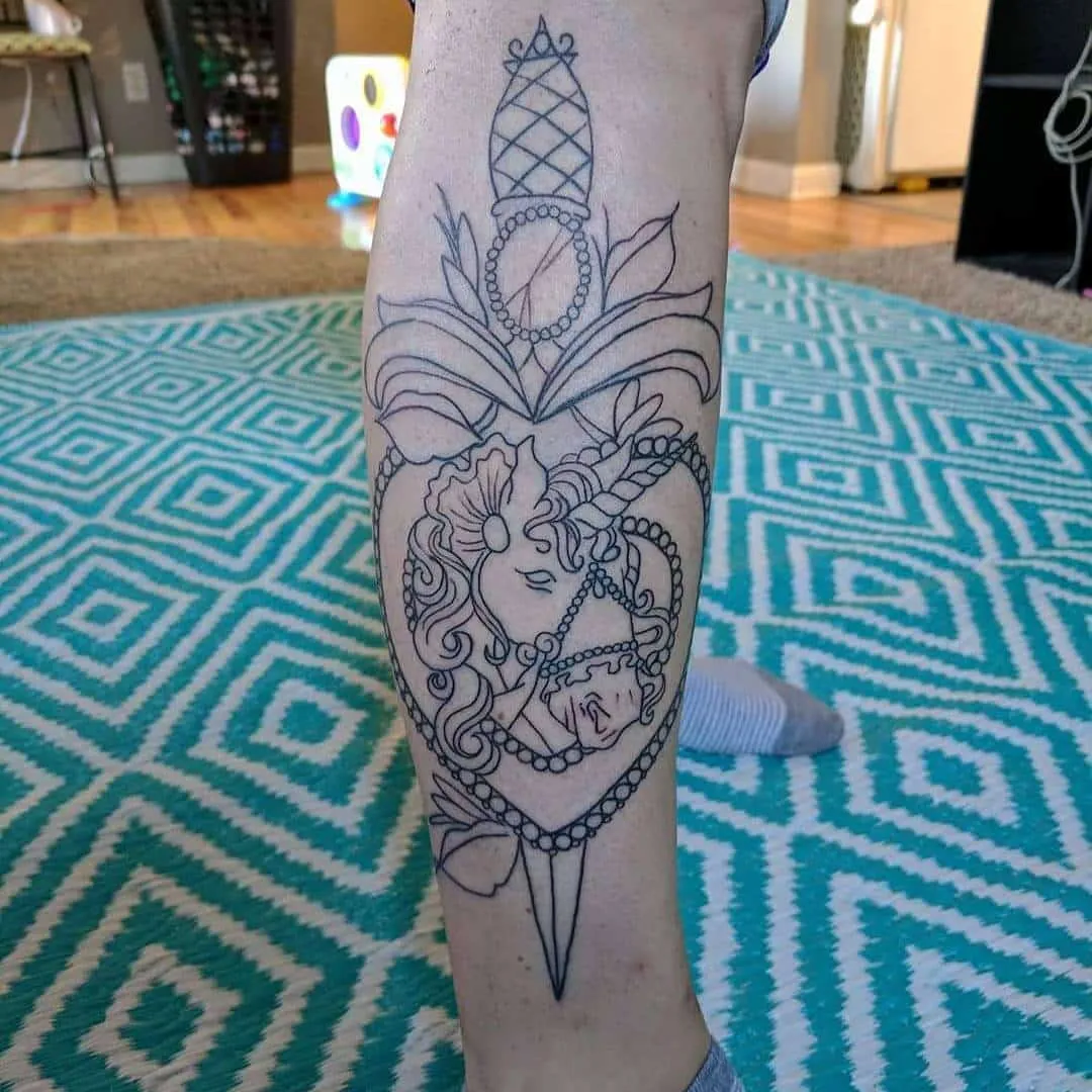 Tattoo by TJ Cornelius at Fallen Raven Tattoo Studio