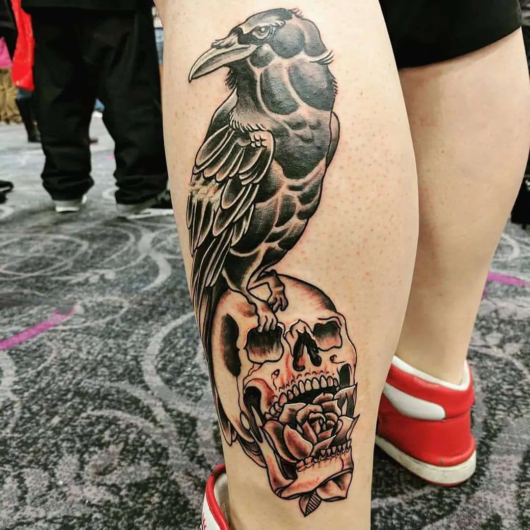 Tattoo by TJ Cornelius at Fallen Raven Tattoo Studio