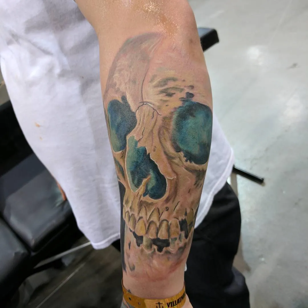 Tattoo by TJ Cornelius at Fallen Raven Tattoo Studio