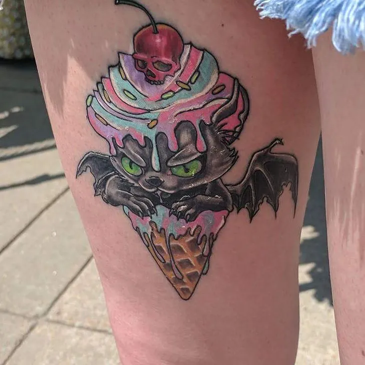 Tattoo by TJ Cornelius at Fallen Raven Tattoo Studio