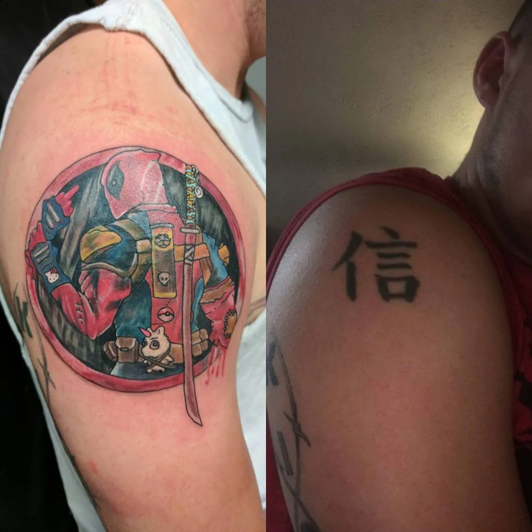 Tattoo by TJ Cornelius at Fallen Raven Tattoo Studio