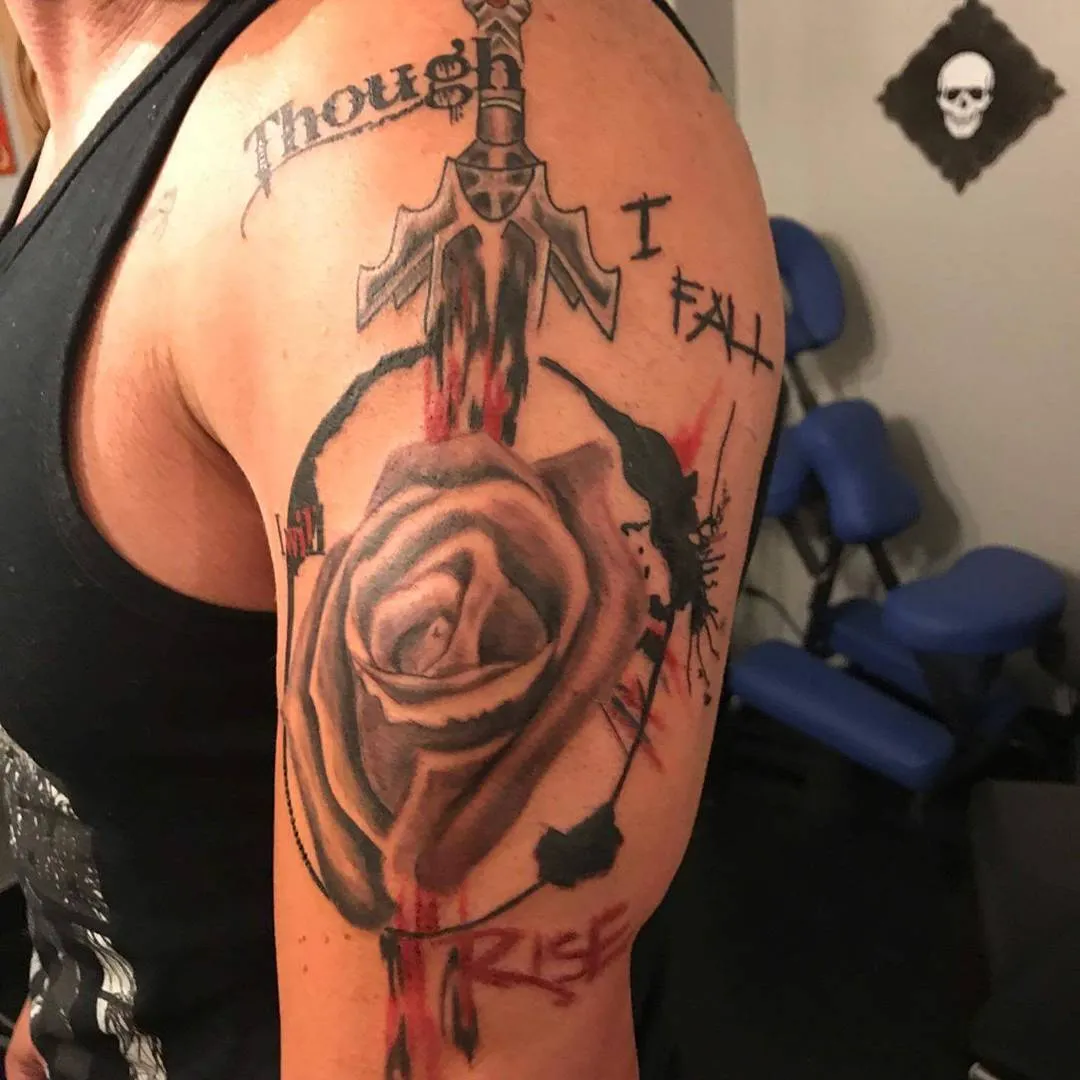 Tattoo by TJ Cornelius at Fallen Raven Tattoo Studio