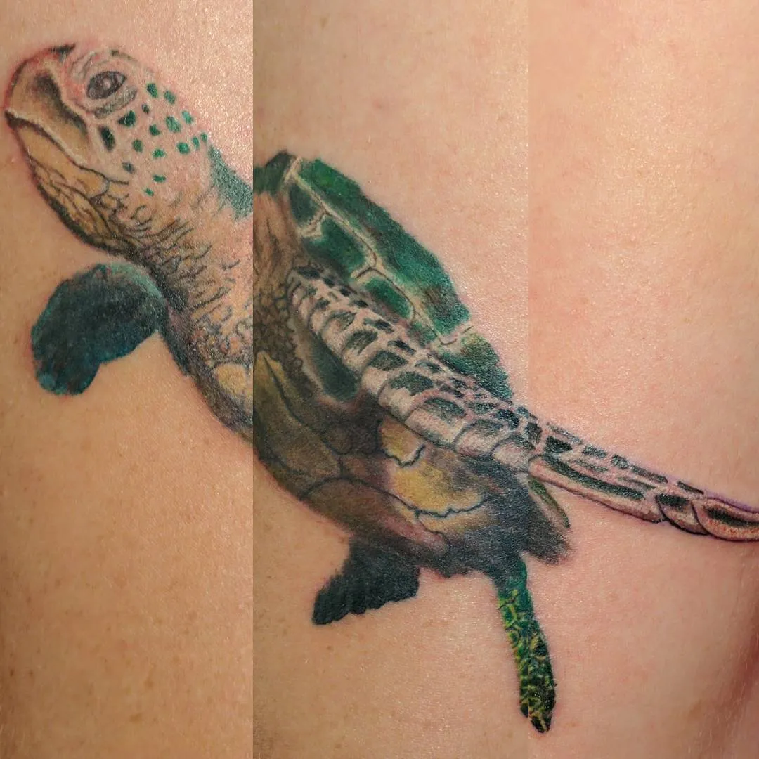 Tattoo by TJ Cornelius at Fallen Raven Tattoo Studio