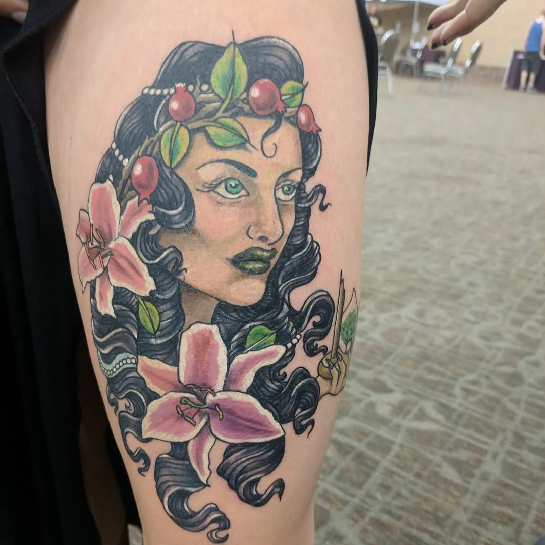 Tattoo by TJ Cornelius at Fallen Raven Tattoo Studio