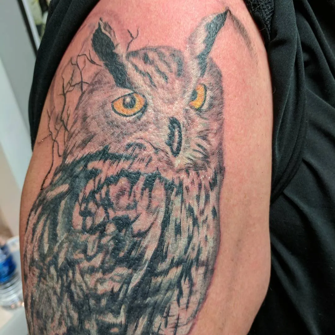 Tattoo by TJ Cornelius at Fallen Raven Tattoo Studio