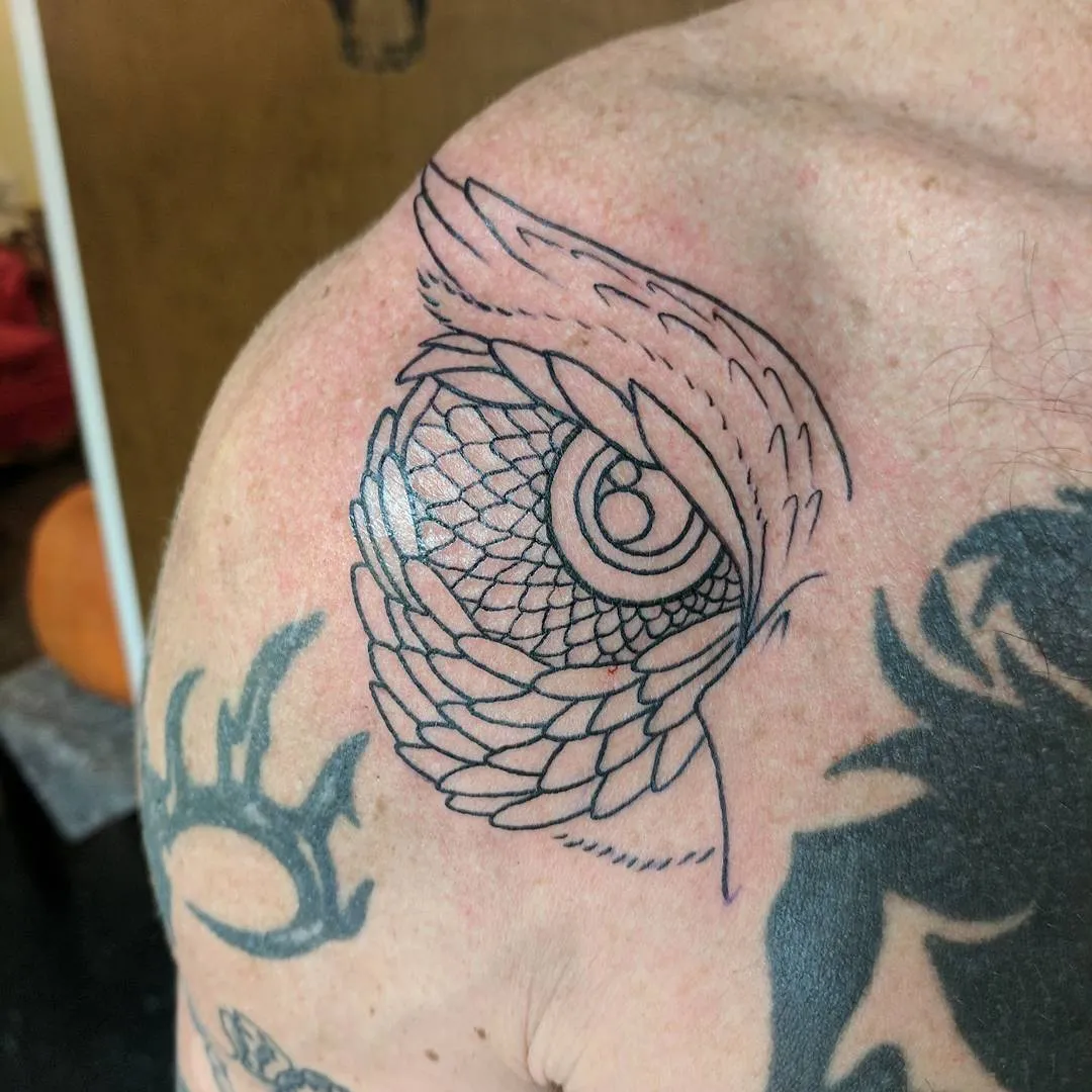 Tattoo by TJ Cornelius at Fallen Raven Tattoo Studio