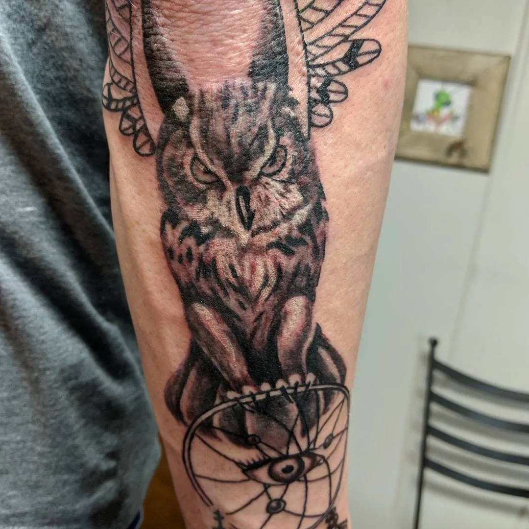Tattoo by TJ Cornelius at Fallen Raven Tattoo Studio