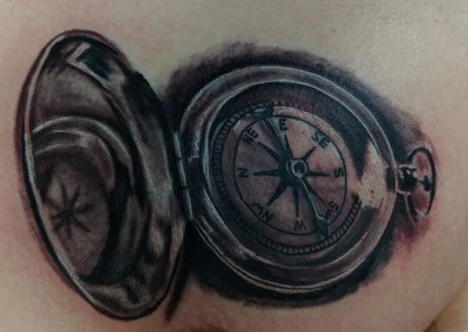 Tattoo by TJ Cornelius at Fallen Raven Tattoo Studio