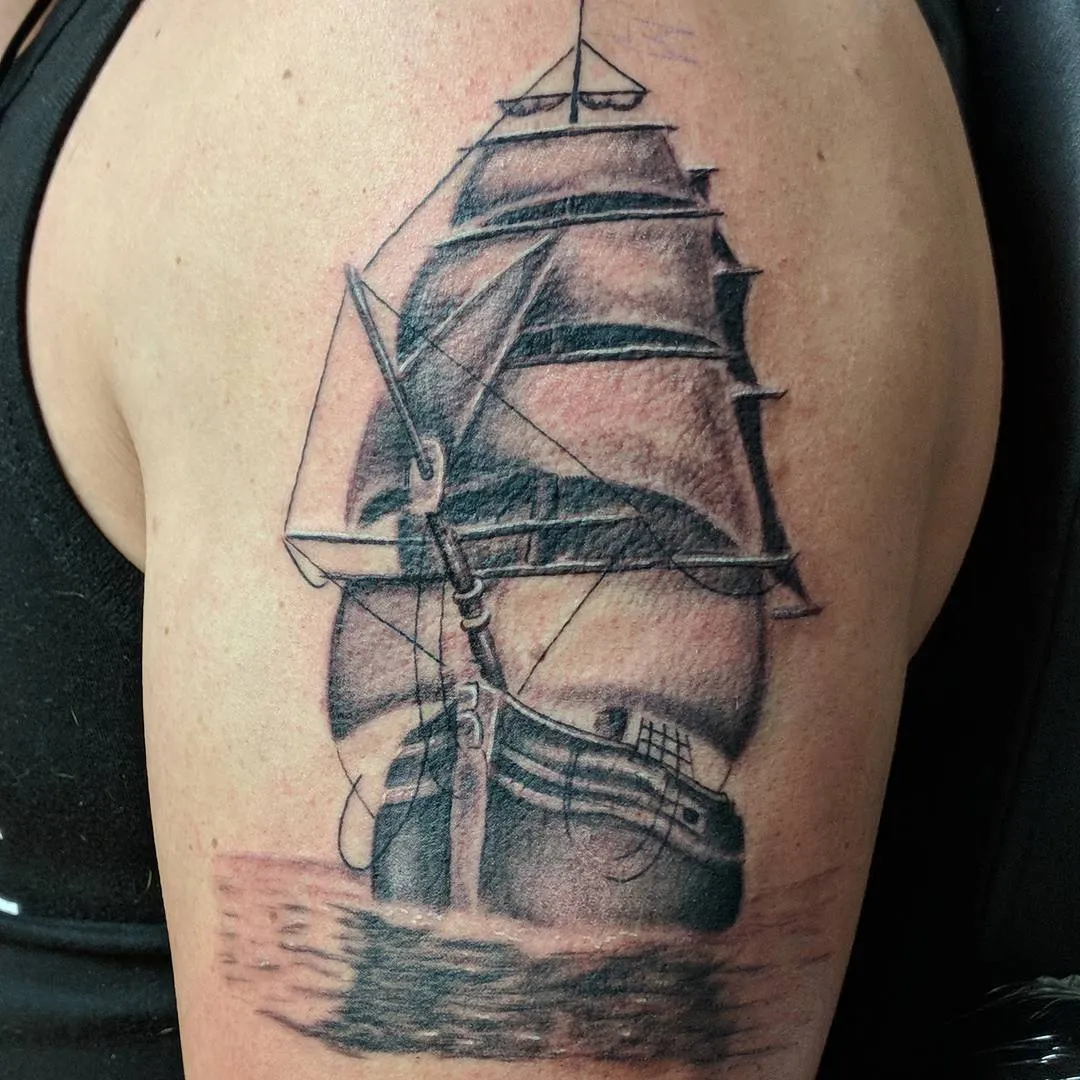 Tattoo by TJ Cornelius at Fallen Raven Tattoo Studio