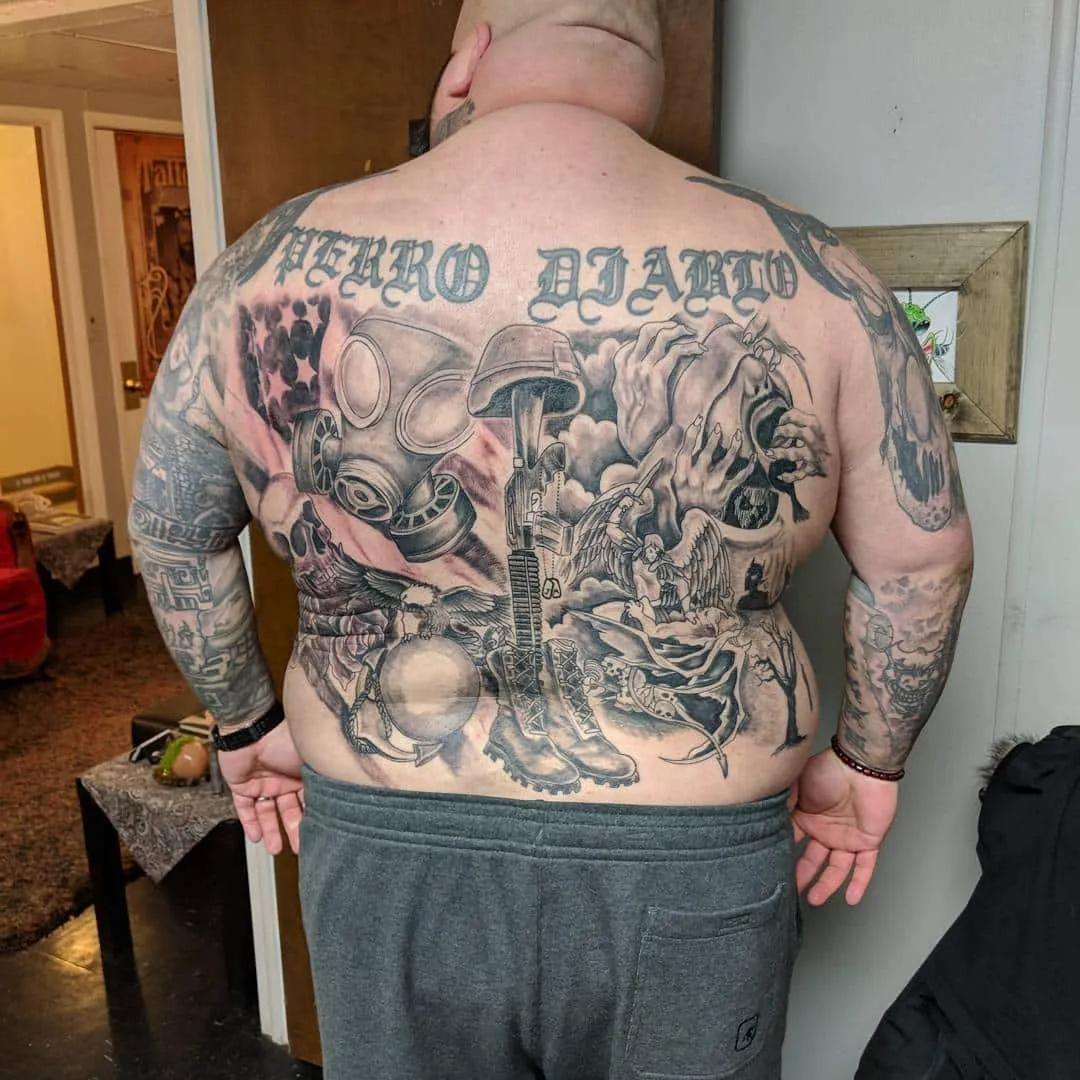 Tattoo by TJ Cornelius at Fallen Raven Tattoo Studio