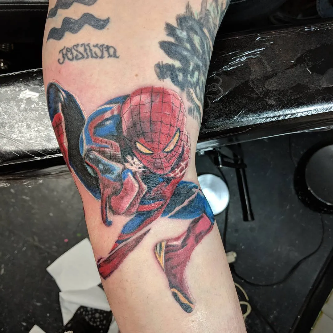 Tattoo by TJ Cornelius at Fallen Raven Tattoo Studio