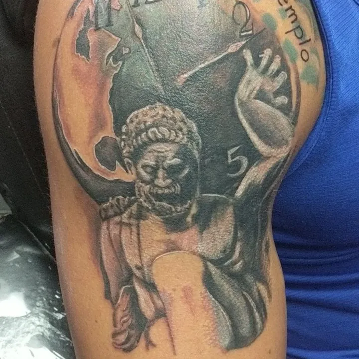 Tattoo by TJ Cornelius at Fallen Raven Tattoo Studio