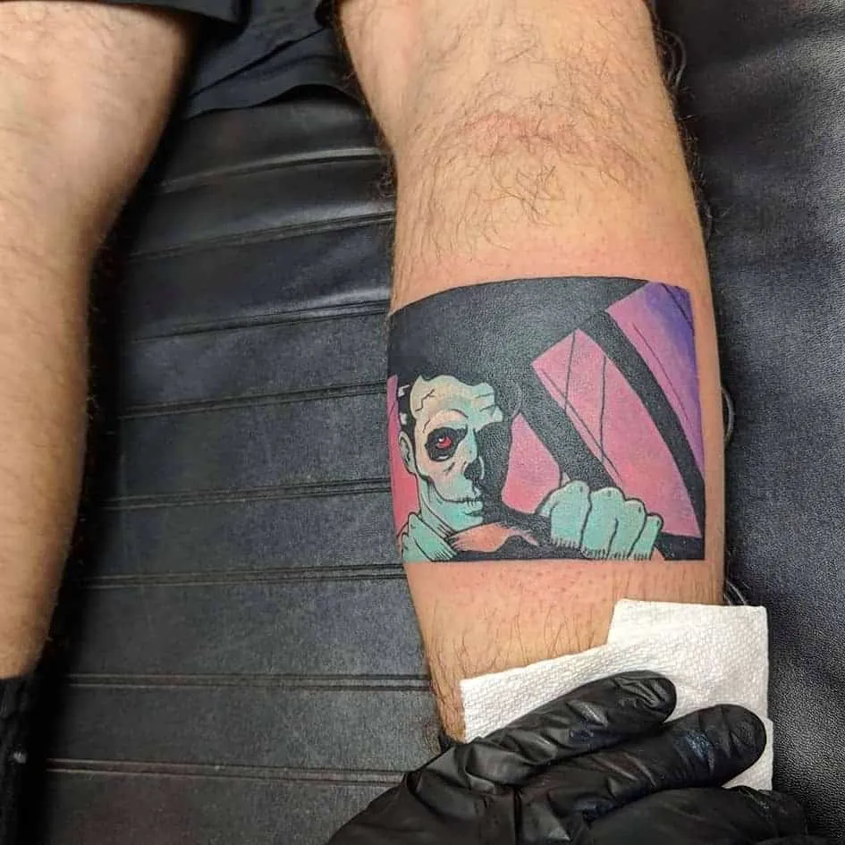 Tattoo by TJ Cornelius at Fallen Raven Tattoo Studio