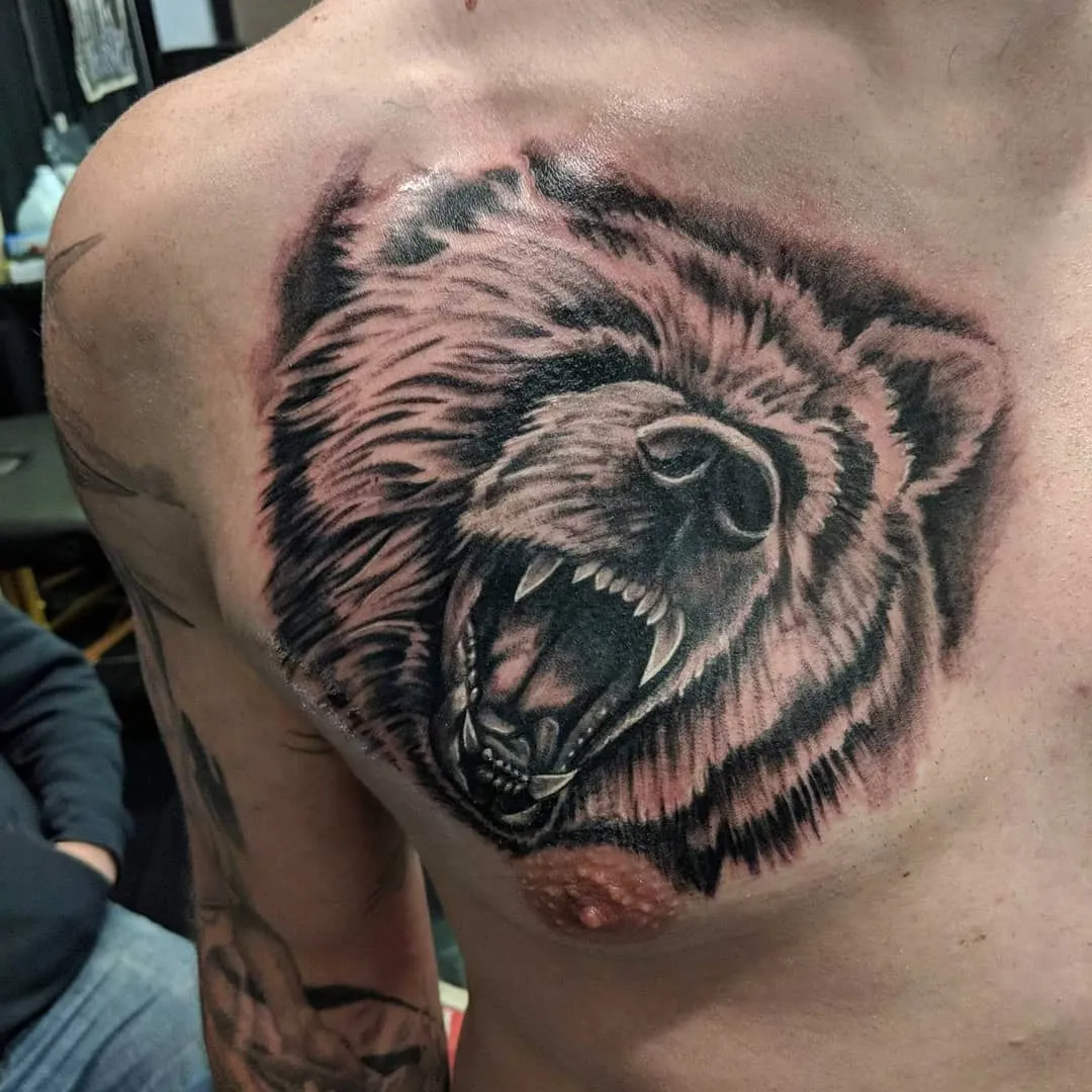 Tattoo by TJ Cornelius at Fallen Raven Tattoo Studio