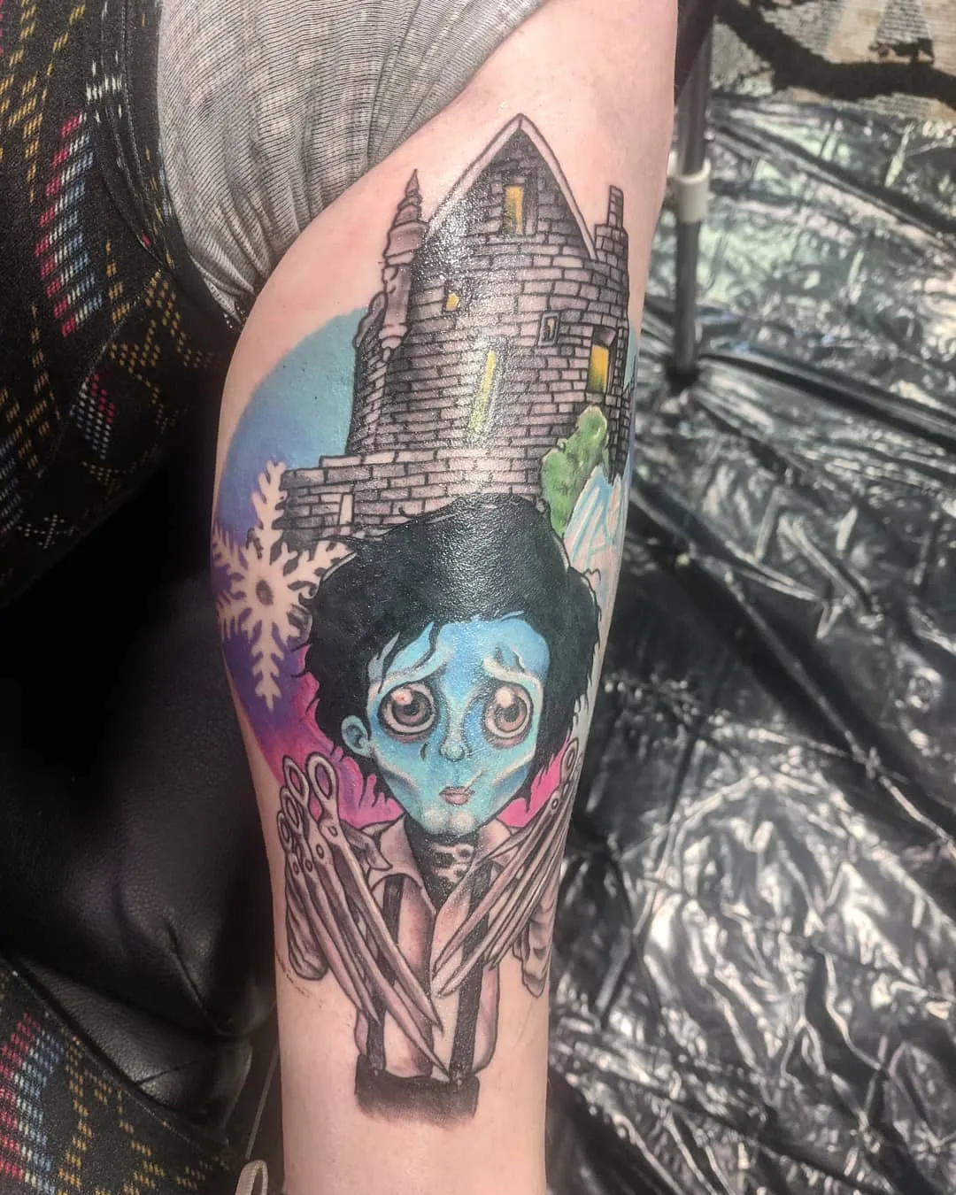 Tattoo by TJ Cornelius at Fallen Raven Tattoo Studio