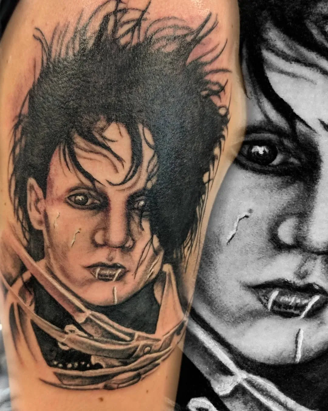 Tattoo by TJ Cornelius at Fallen Raven Tattoo Studio