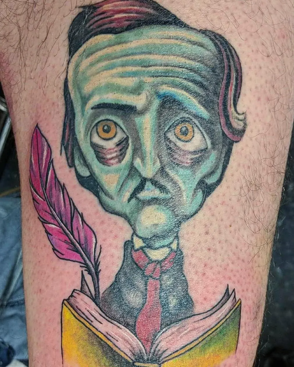 Tattoo by TJ Cornelius at Fallen Raven Tattoo Studio