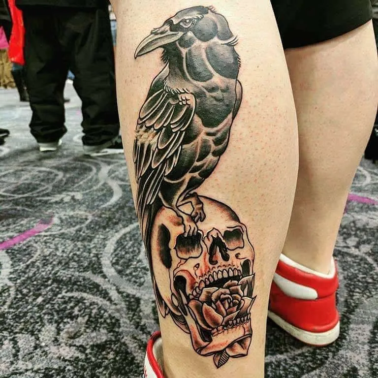 Tattoo by TJ Cornelius at Fallen Raven Tattoo Studio