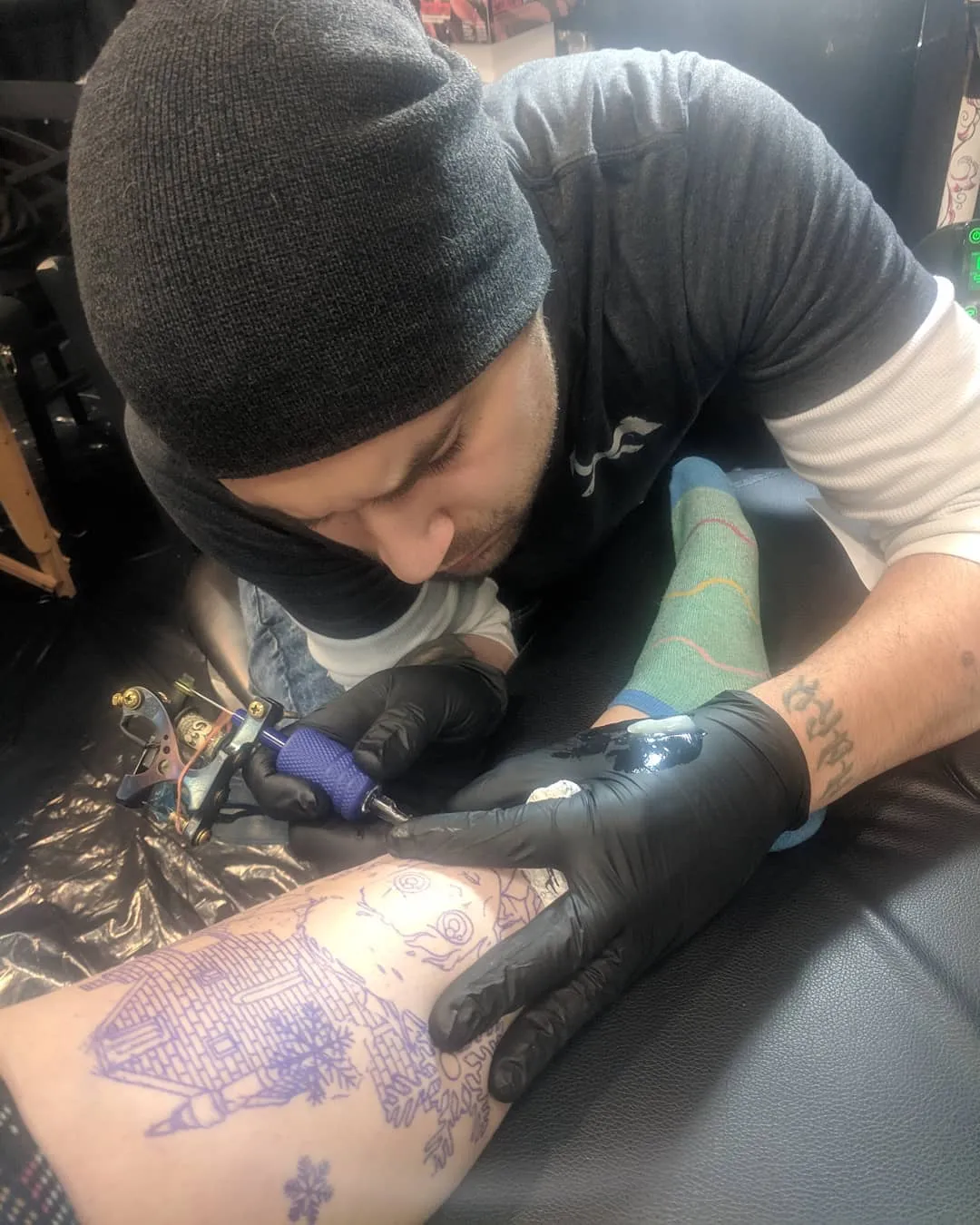 Tattoo by TJ Cornelius at Fallen Raven Tattoo Studio