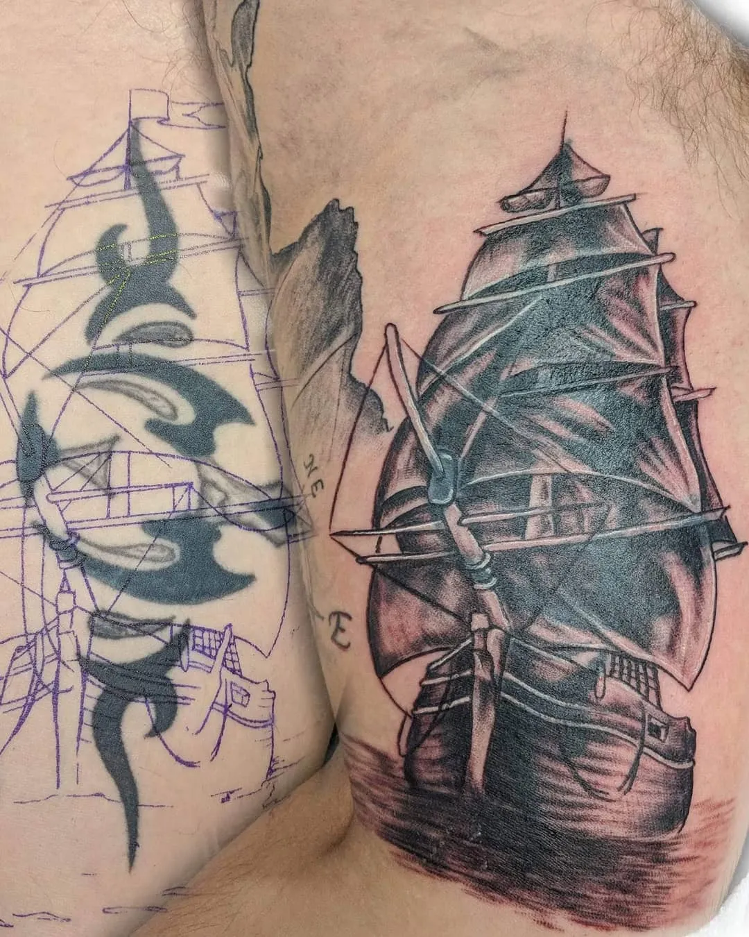 Tattoo by TJ Cornelius at Fallen Raven Tattoo Studio