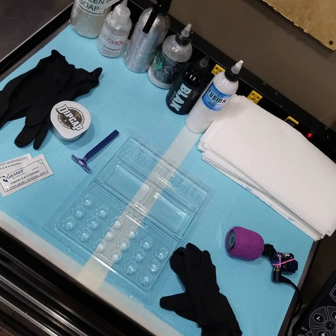 Tattoo by Pete Delia at Fallen Raven Tattoo Studio