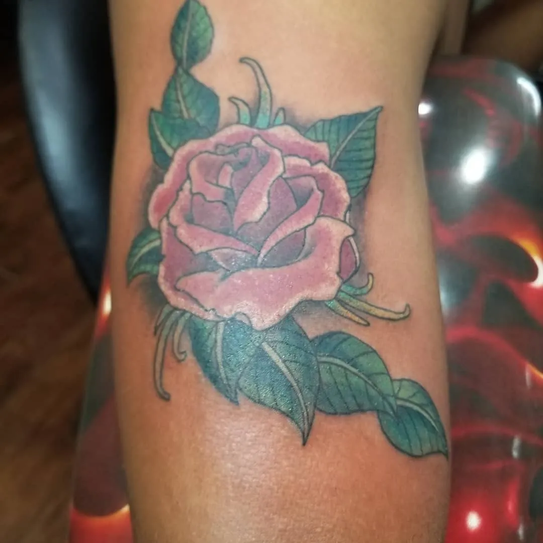 Tattoo by Pete Delia at Fallen Raven Tattoo Studio