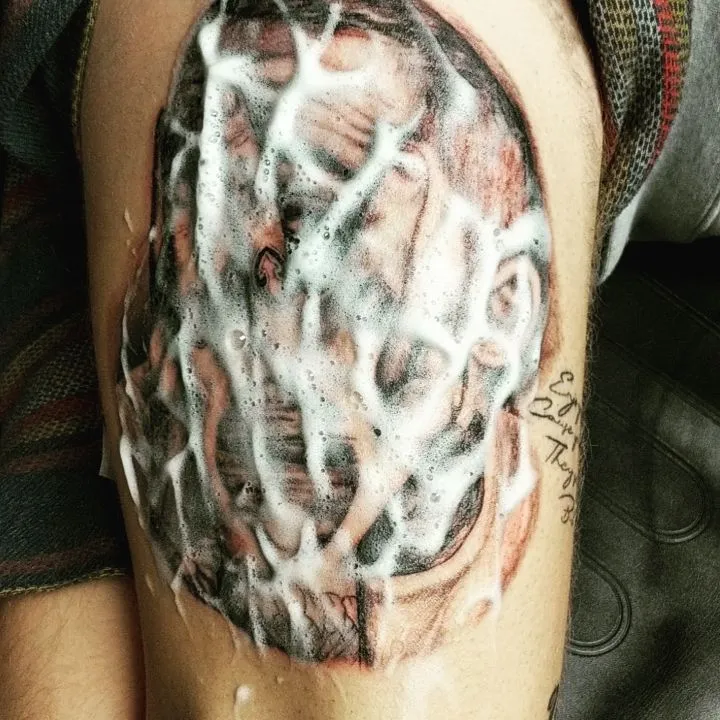 Tattoo by TJ Cornelius at Fallen Raven Tattoo Studio