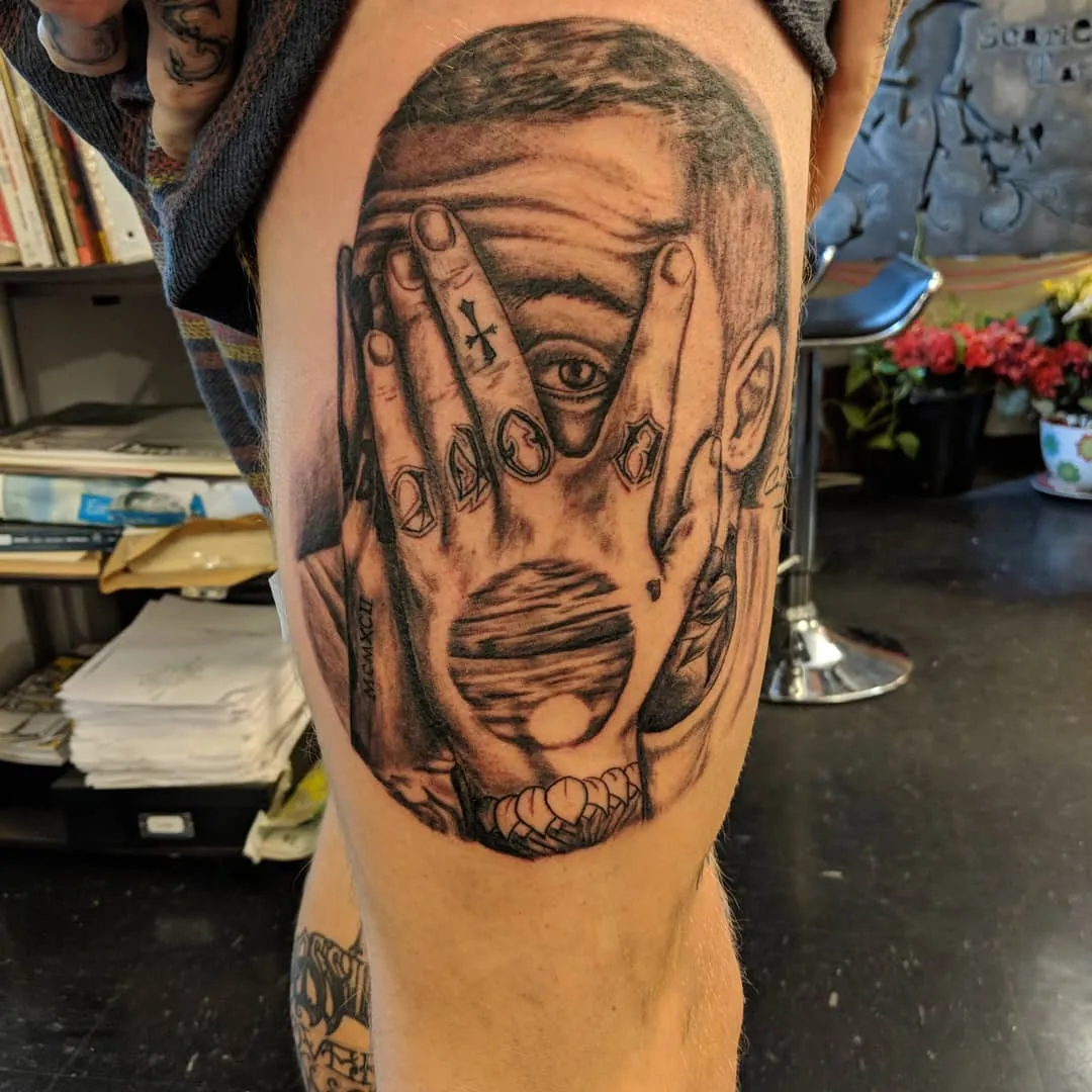 Tattoo by TJ Cornelius at Fallen Raven Tattoo Studio