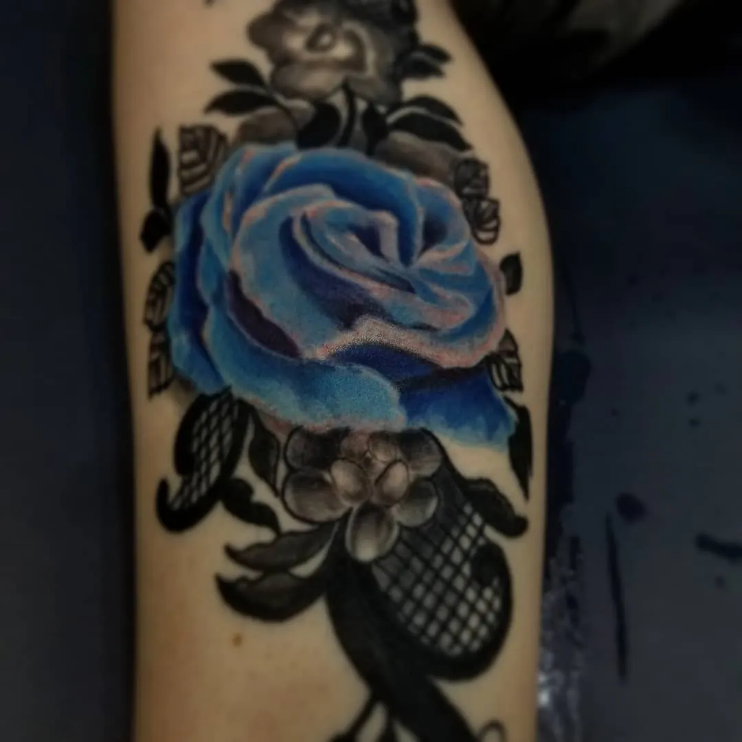Tattoo by Pete Delia at Fallen Raven Tattoo Studio