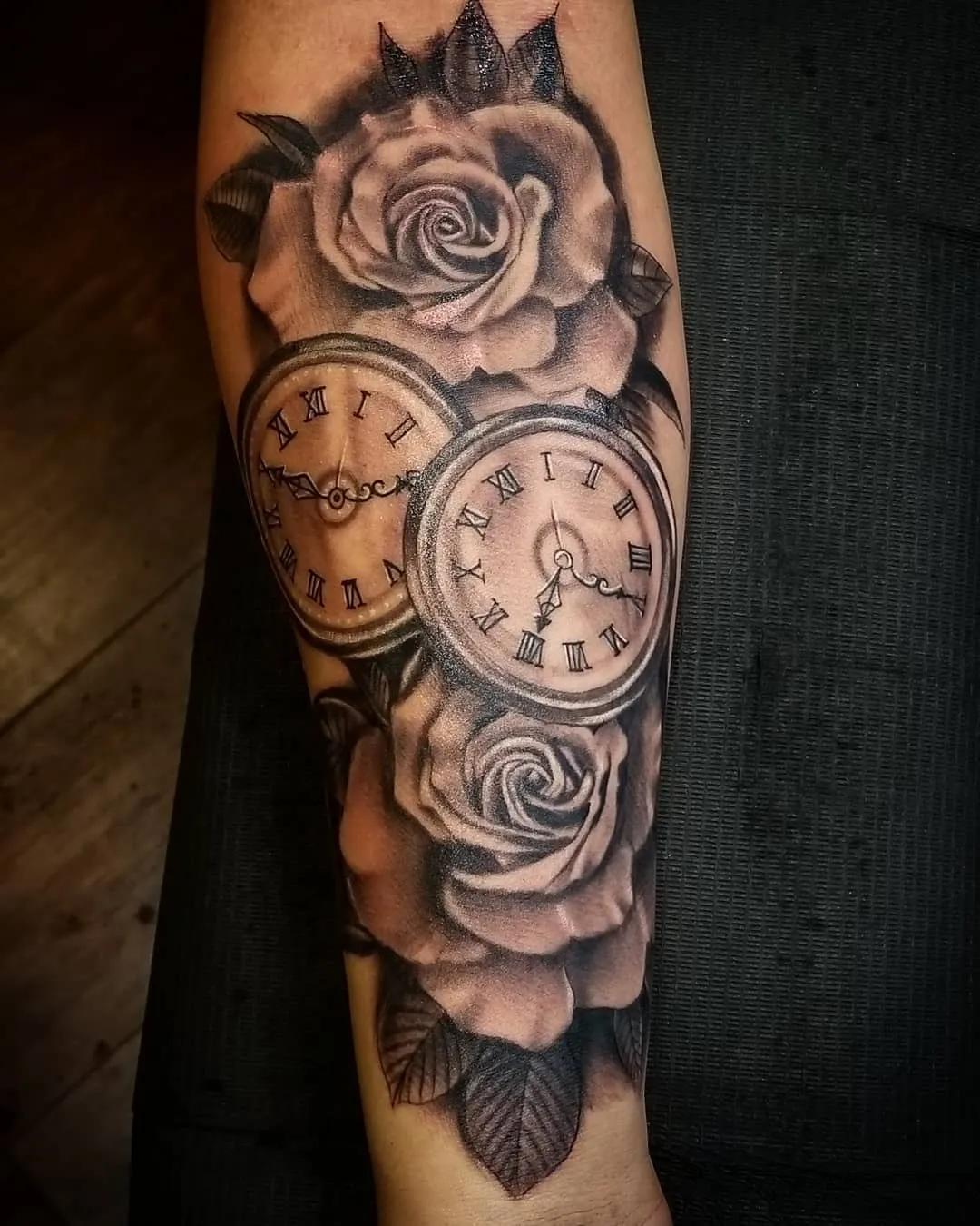 Tattoo by Pete Delia at Fallen Raven Tattoo Studio