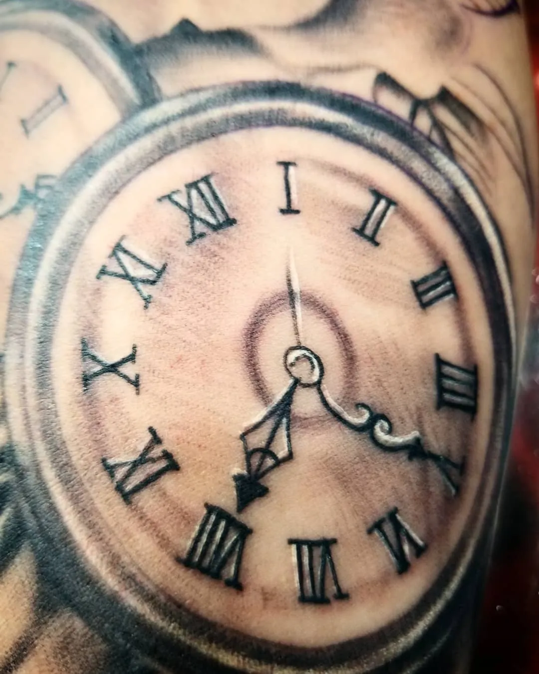 Tattoo by Pete Delia at Fallen Raven Tattoo Studio