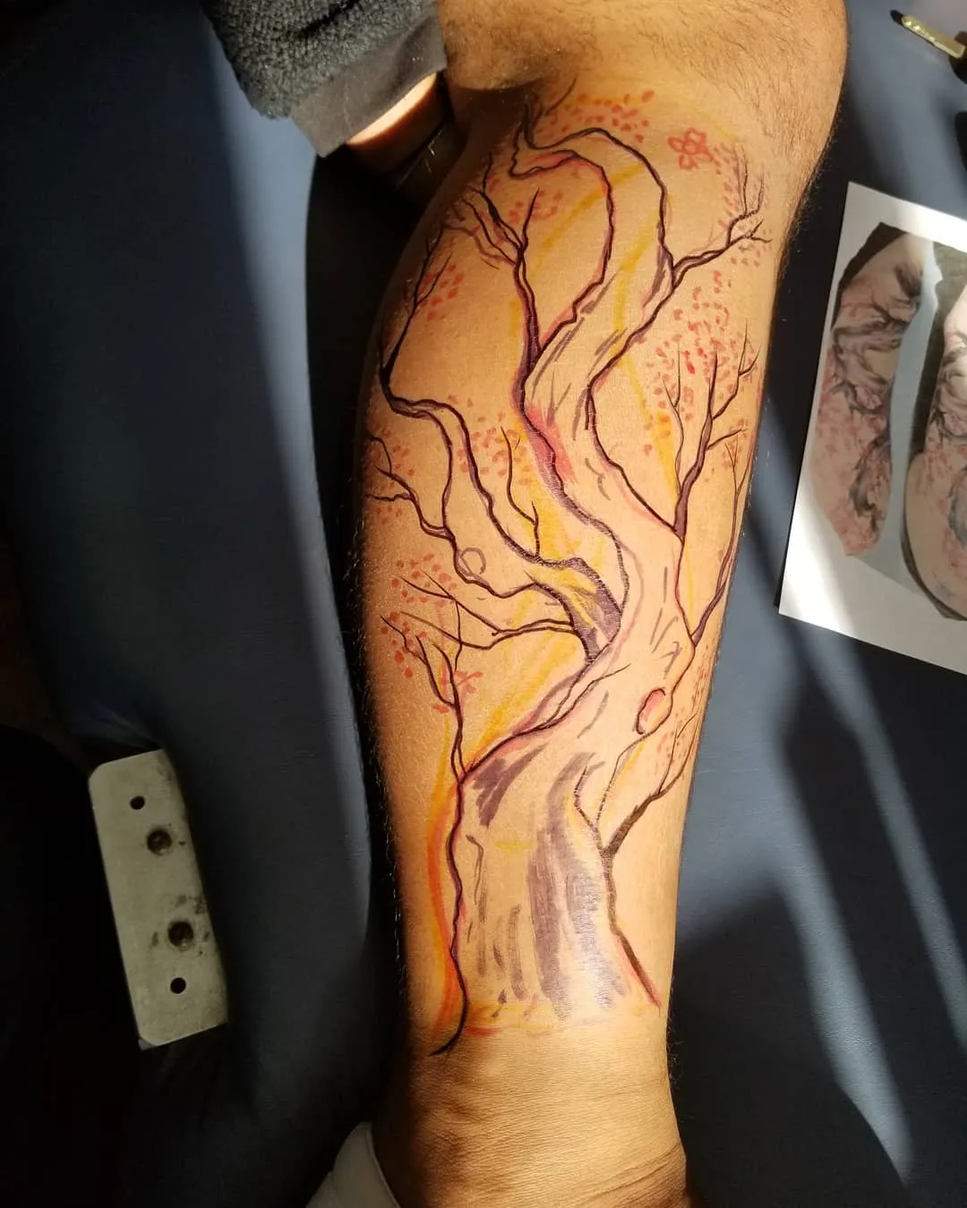 Tattoo by Pete Delia at Fallen Raven Tattoo Studio