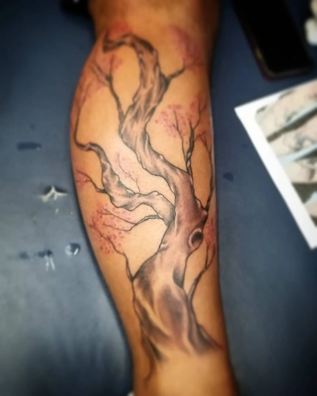 Tattoo by Pete Delia at Fallen Raven Tattoo Studio