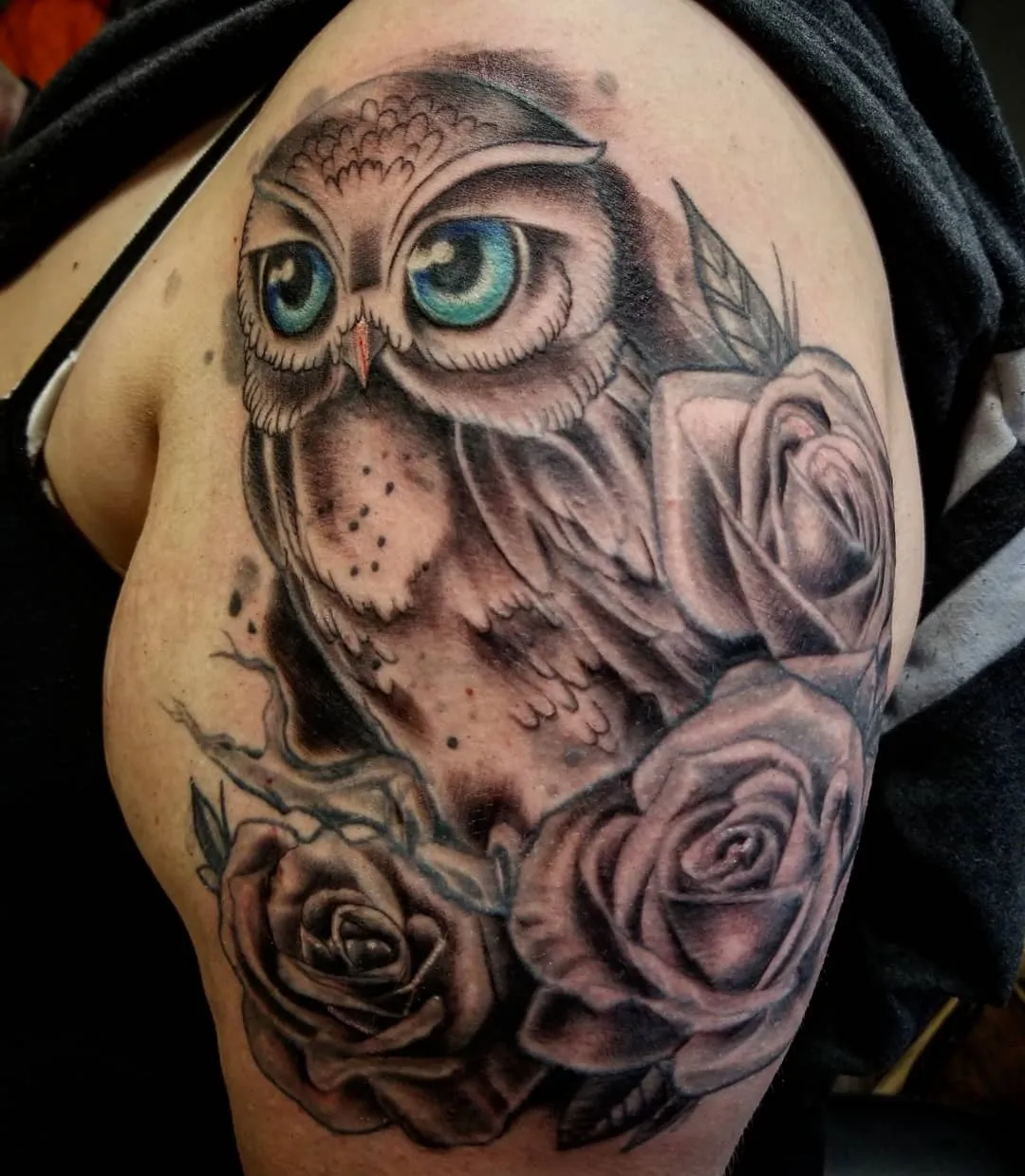 Tattoo by Pete Delia at Fallen Raven Tattoo Studio