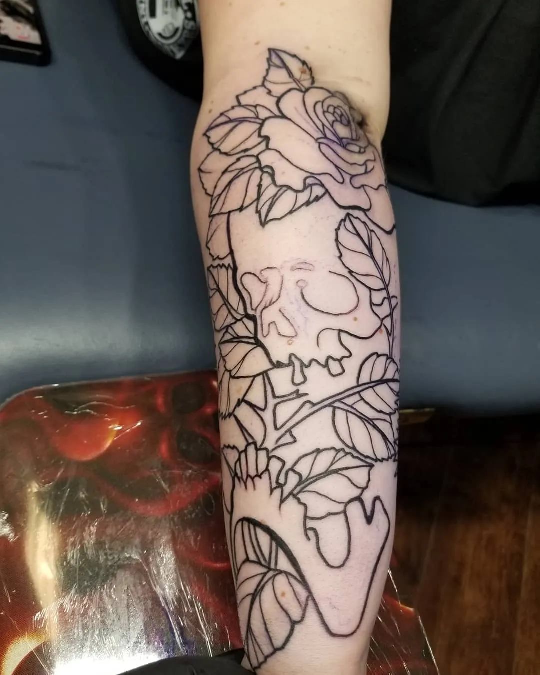 Tattoo by Pete Delia at Fallen Raven Tattoo Studio