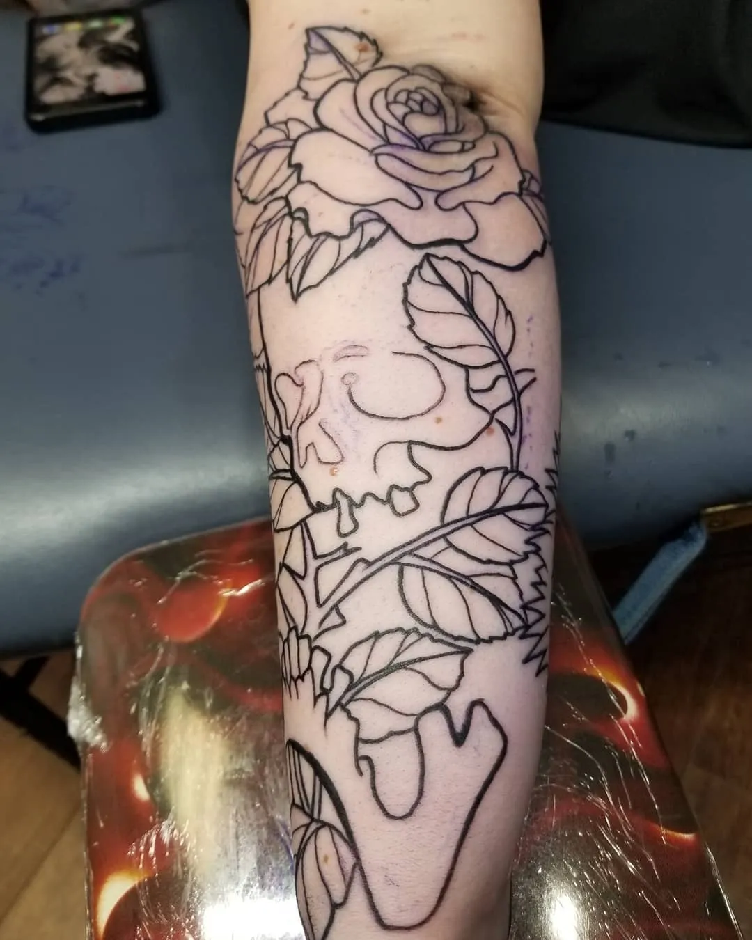 Tattoo by Pete Delia at Fallen Raven Tattoo Studio