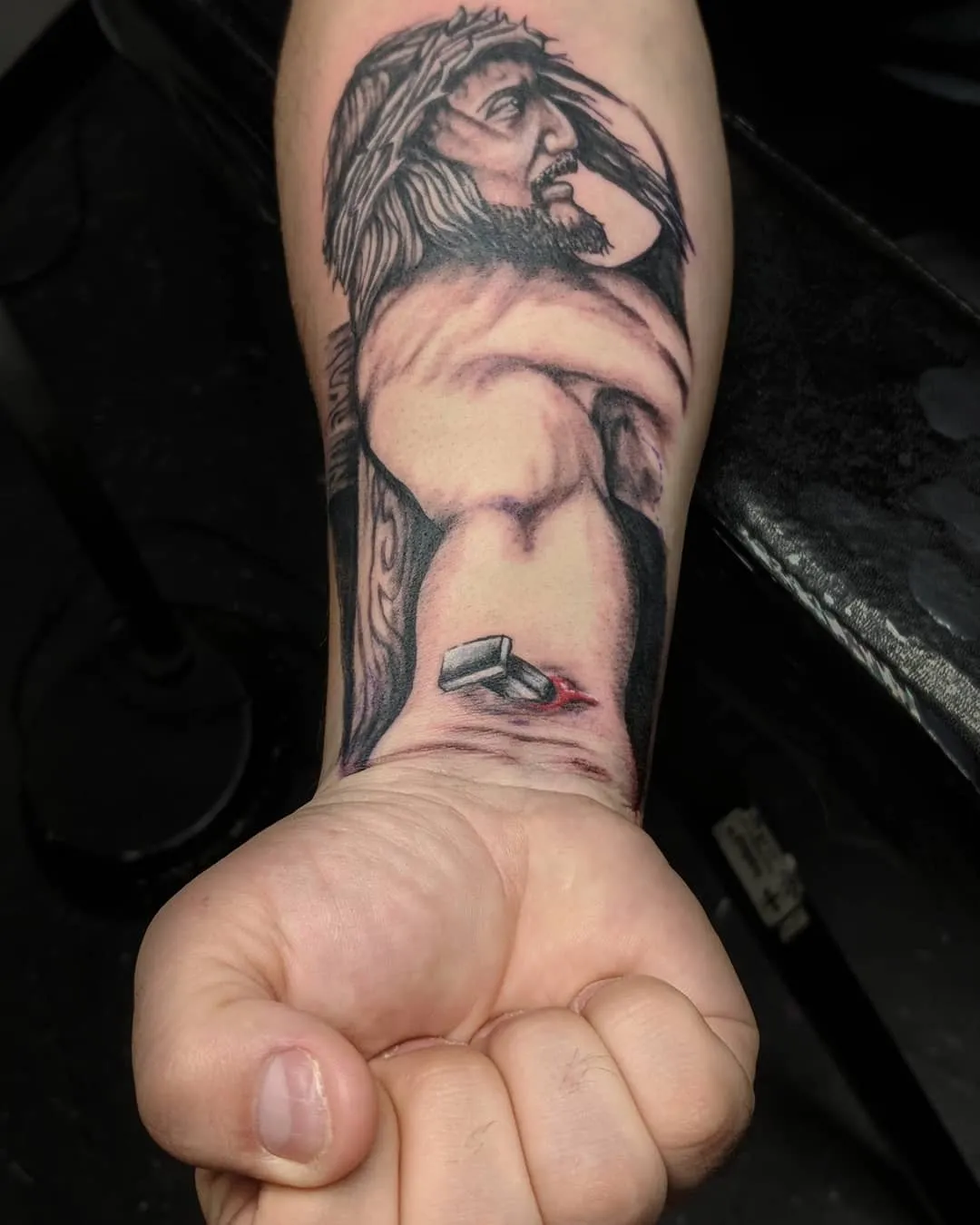 Tattoo by TJ Cornelius at Fallen Raven Tattoo Studio