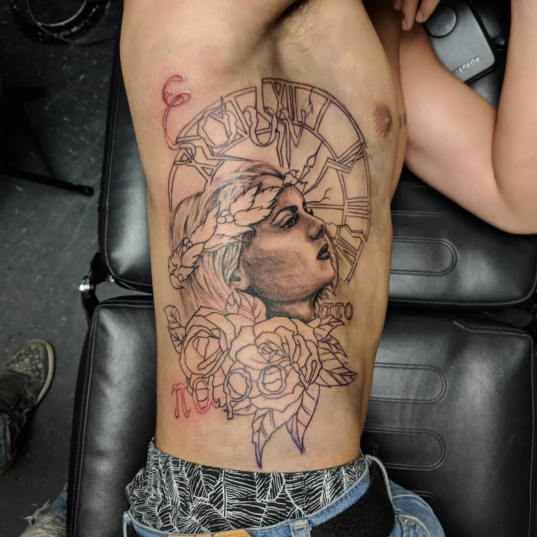 Tattoo by TJ Cornelius at Fallen Raven Tattoo Studio