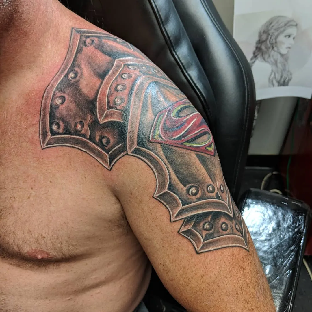 Tattoo by TJ Cornelius at Fallen Raven Tattoo Studio