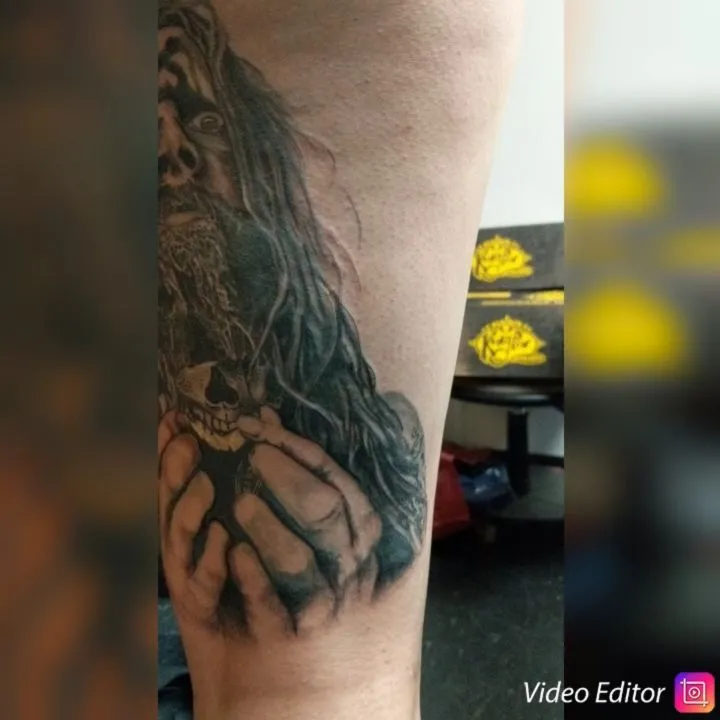 Tattoo by TJ Cornelius at Fallen Raven Tattoo Studio