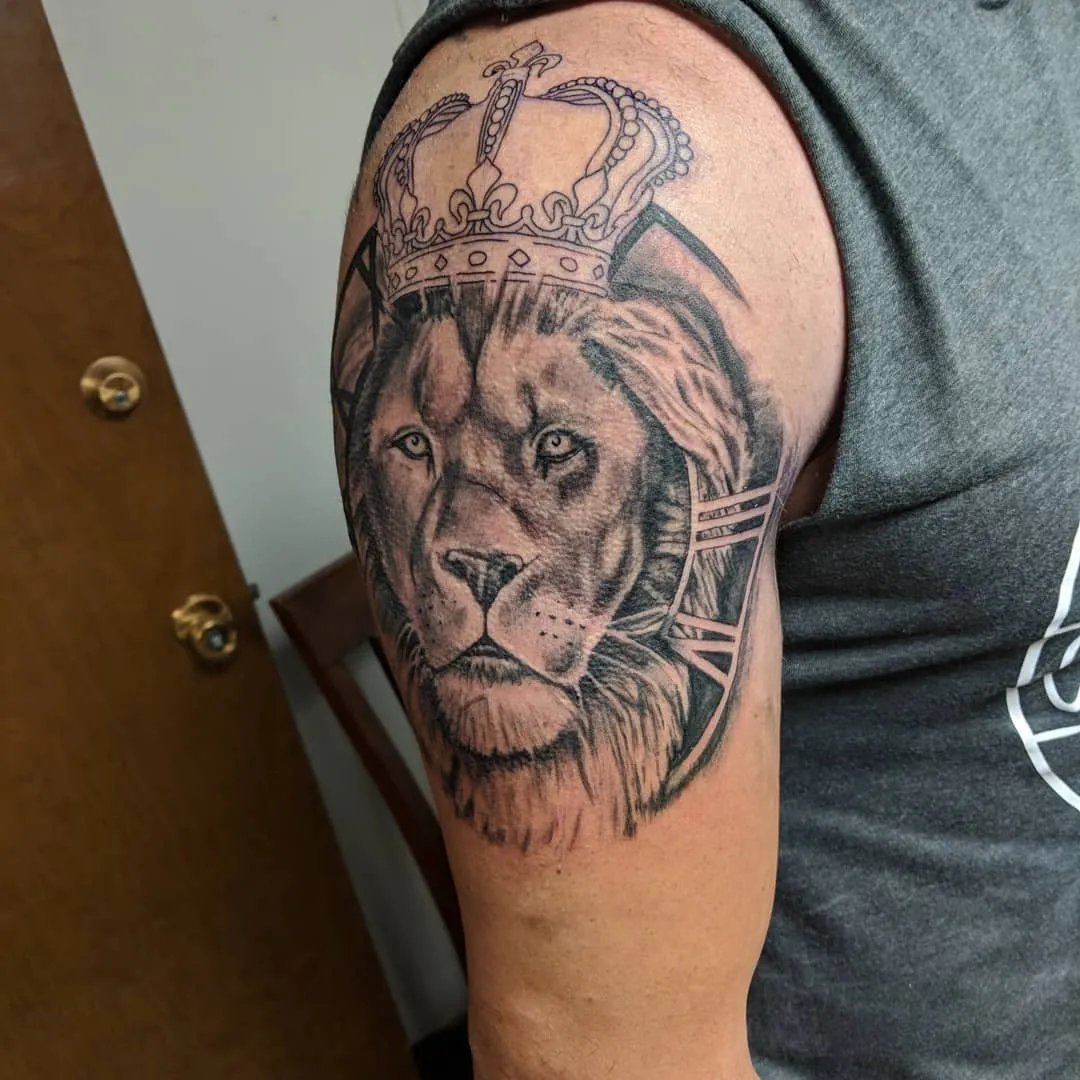 Tattoo by TJ Cornelius at Fallen Raven Tattoo Studio